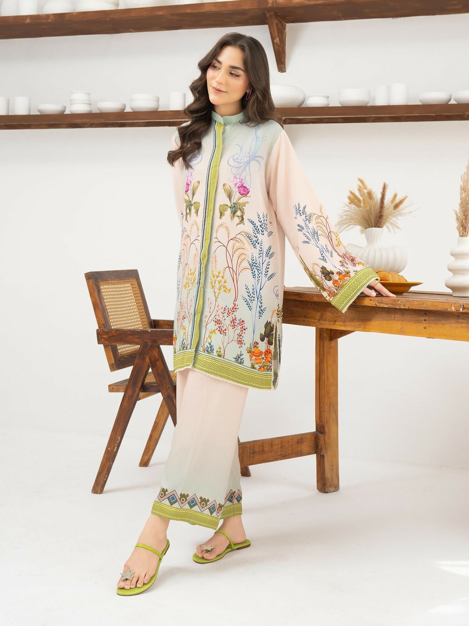 Panache Apparel Florise Lawn Printed Co-Ord Set-Ballet