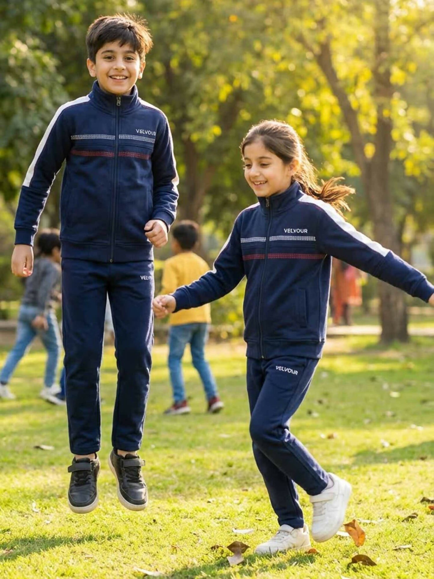 Velvour Polyathletic Fleece Tracksuit-VWT55-A