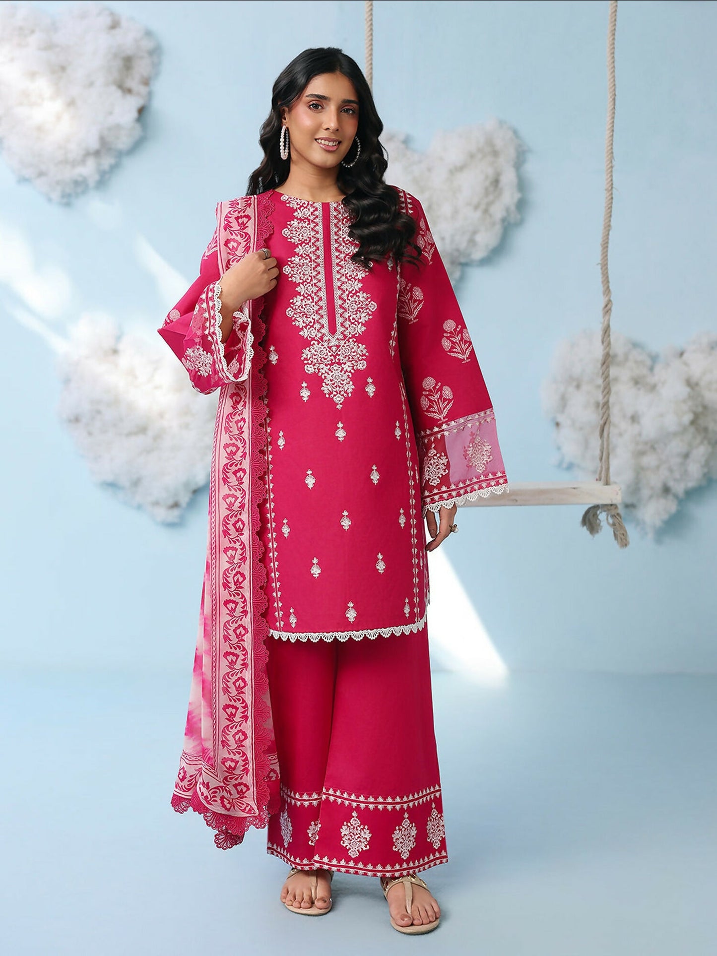 Mahnur Anaya Vol.2 Lawn Embroidered Stitched 3-Piece Suit-AN-2-12