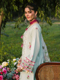 Mahnur Dahlia Luxury Lawn Embroidered Unstitched 3-Piece Suit-Ana