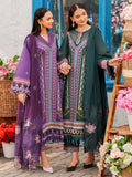 Parishay Ivy Bloom Viscose Embroidered Unstitched 3-Piece Suit- IW - 08