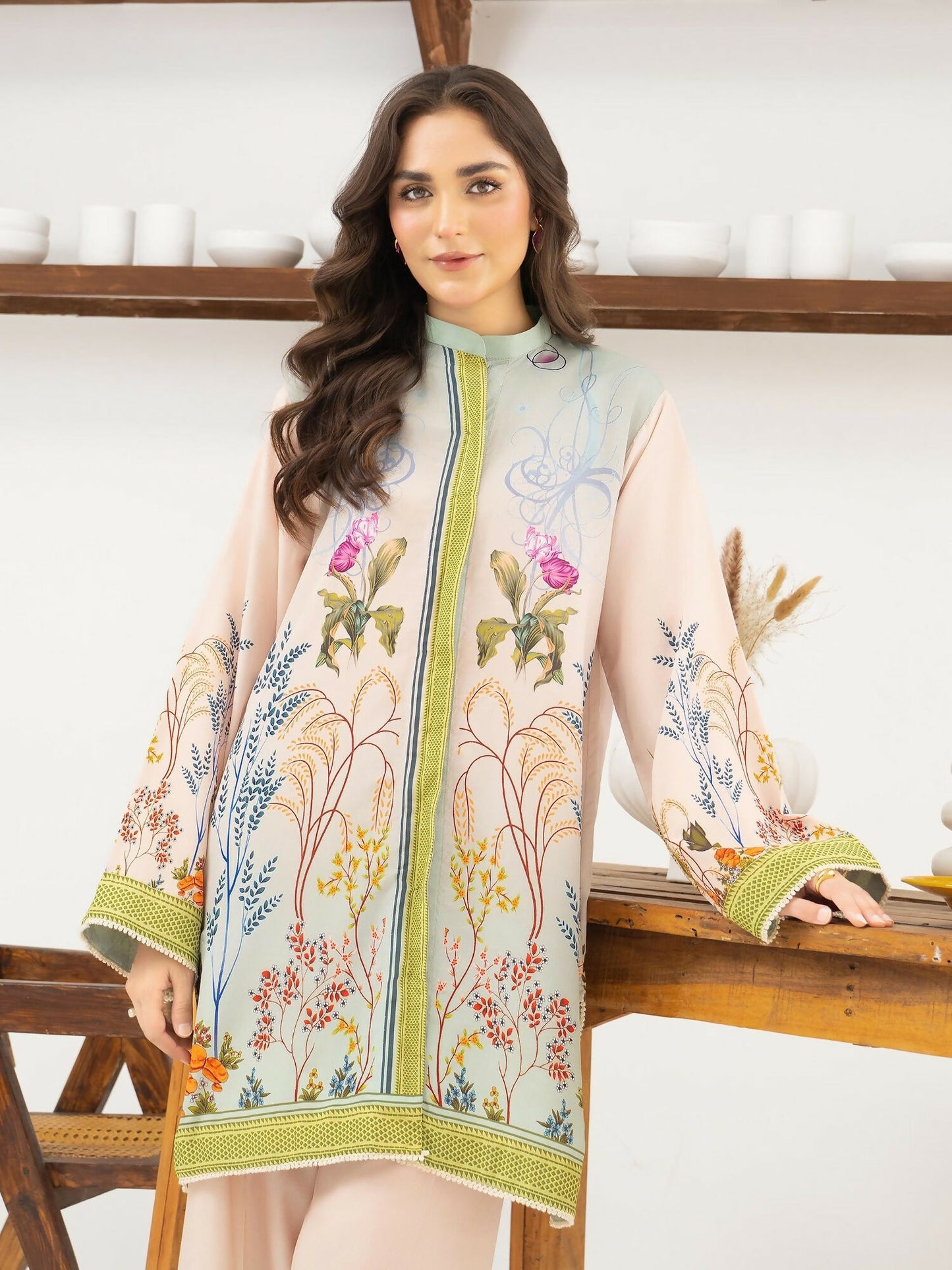 Panache Apparel Florise Lawn Printed Co-Ord Set-Ballet