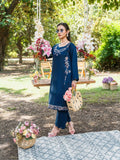 Sehrish Kanwal Doria Lawn Embroidered Stitched 2-Piece Suit-Clara