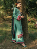 Hemstitch Lawn Embroidered Stitched 3-Piece Suit-Jade