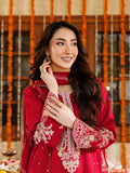 Panache Apparel Noore Eid Edit Raw Silk Embroidered Stitched Suit-Zariah