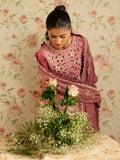 Mahnur Kaia Slub Linen Embroidered Unstitched 3-Piece Suit-K- 13