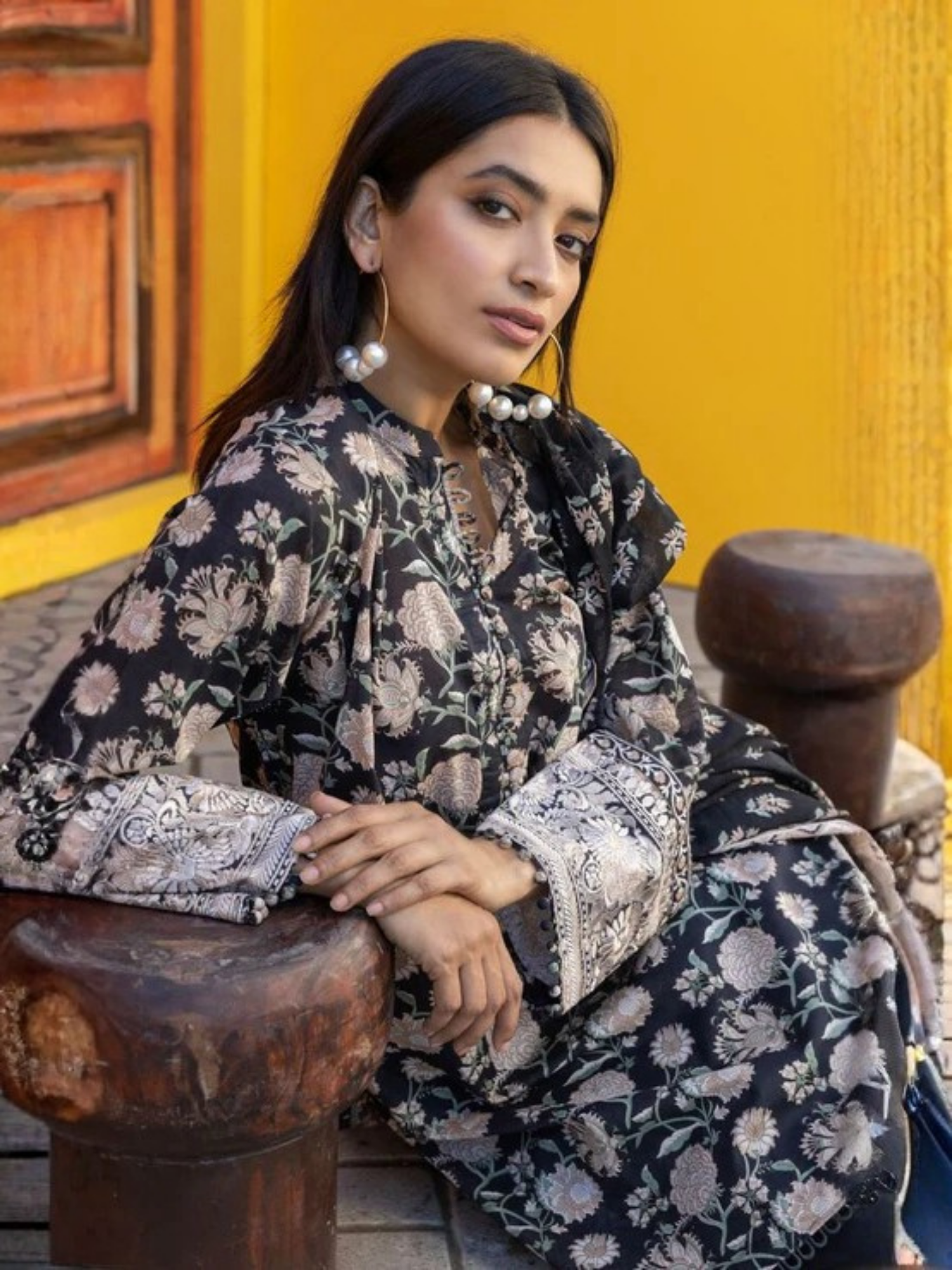 Khaadi Lawn Printed Unstitched 3-Piece Suit-BLA231225