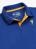 Velvour Boys Pique Tipping Collar Polo Shirt-VP11-C