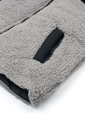 Velvour Sleeveless Hooded Fur Jacket-VJ42-A