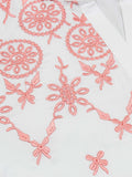 Velvour Girls Cotton Embroidered Stitched Tunic-VG118-A