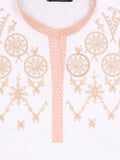 Velvour Girls Cotton Embroidered Co-Ord Set-VG170