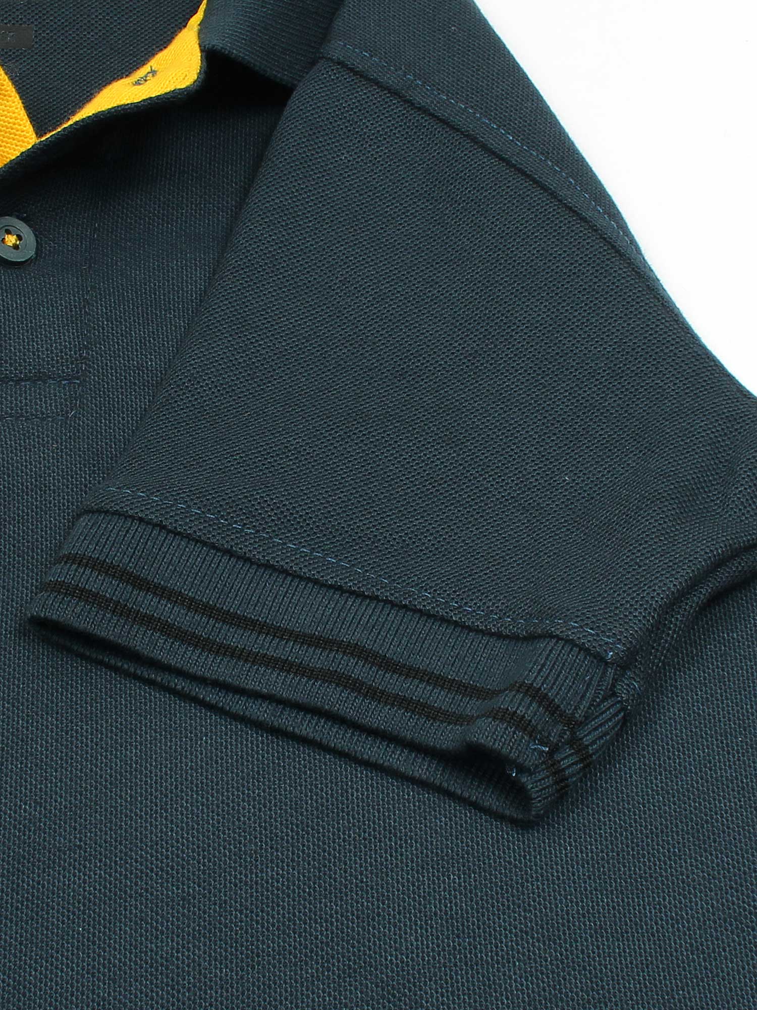 Velvour Boys Pique Tipping Collar Polo Shirt-VP11-G