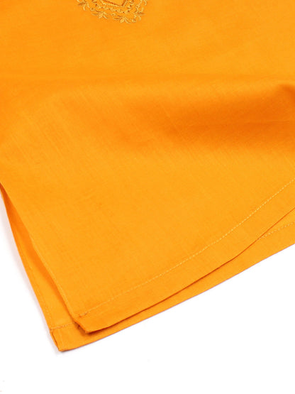 Velvour Boys Cotton Embroidered Stitched Kurta Pajama-VK08