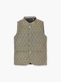 Velvour Boys Jacquard Printed Waistcoat-VW05-C