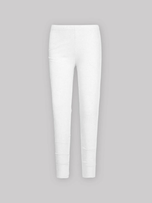 White Velvour Girls Tights Set-VL01