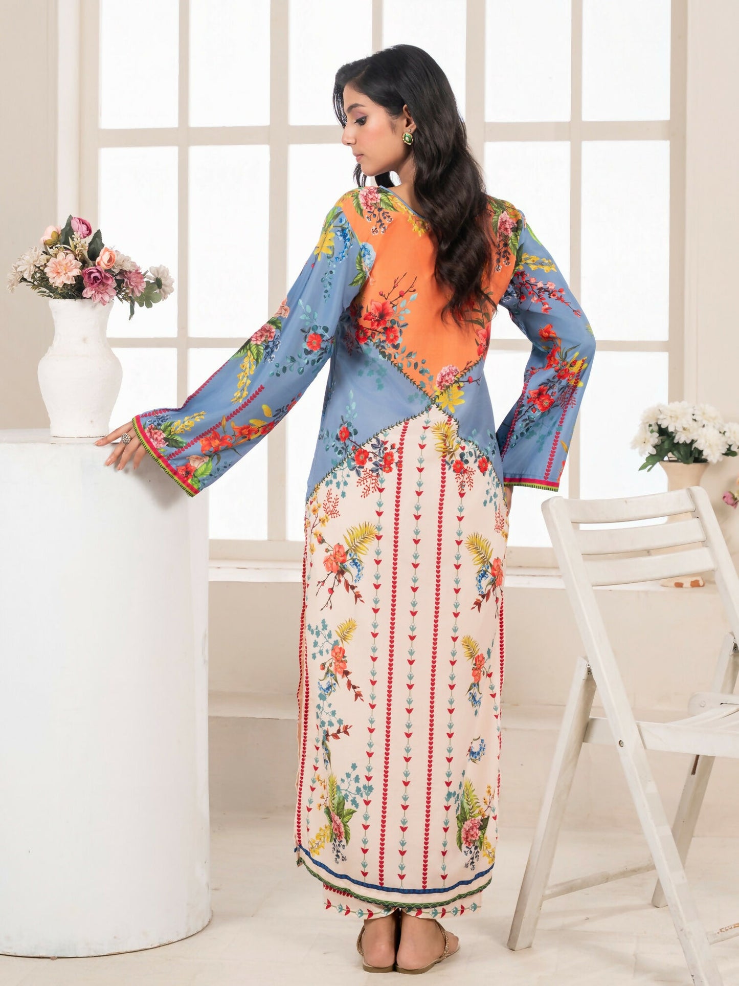 MH Cloth House Poly Lawn Printed Co-Ord Set-Arzoo