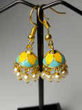 H&A Jewellery Jaipuri Jhumki Earrings