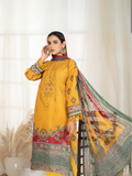 Sitara Lawn Embroidered Unstitched 3-Piece Suit-125