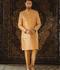 Gem Garments The Sartorial Edit Raw Silk Embellished Prince Coat-Payam