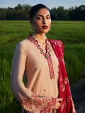 Hussain Rehar Lawn Embroidered Stitched 3-Piece Suit-Shiren
