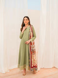 Panache Apparel Winter Basics Khaddar Embroidered Stitched Suit-Cameo