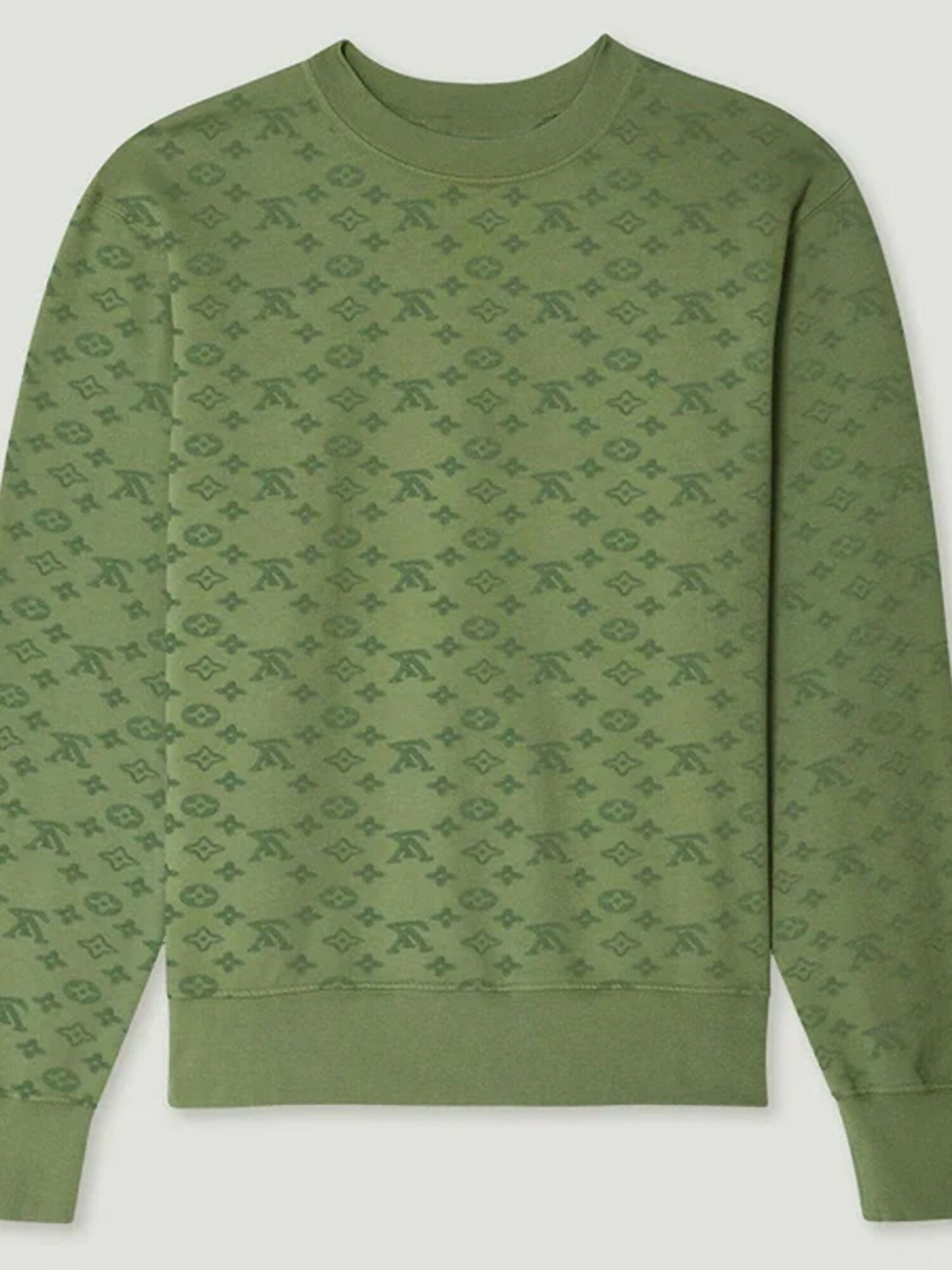 Jupiter Chanel Velvet Self Textured Sweat Shirts-14720