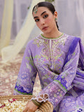 Mahnur Gulzar Viscose Embroidered Unstitched 3-Piece Suit - G - 07