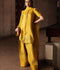 Hussain Rehar Luxury Pret Eid'24 Raw Silk Embellished Stitched 3-Piece Suit-Maize
