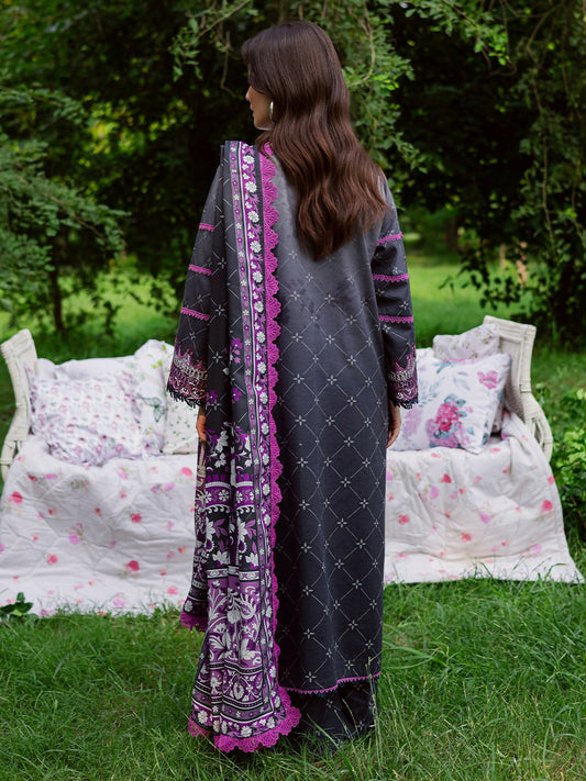 Mahnur Gardenia Khaddar Embroidered Unstitched 3-Piece Suit-GR-02