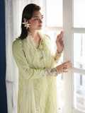Qalamkar Qline Lawn Drop-1 Embroidered Unstitched 3-Piece Suit-RP-13-Moonstone