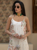 Shiza Hassan Chap Tilak Formals Korean Raw Silk Embellished Stitched 3-Piece Suit–Pearl Opulence