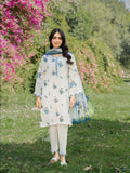 Panache Apparel Serenity Cotton Lawn Embroidered Stitched 3-Piece Suit-Coastal