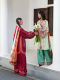 Jugnu by Hussain Rehar SS'25 Cotton Embroidered Unstitched 3-Piece Suit-Kunar