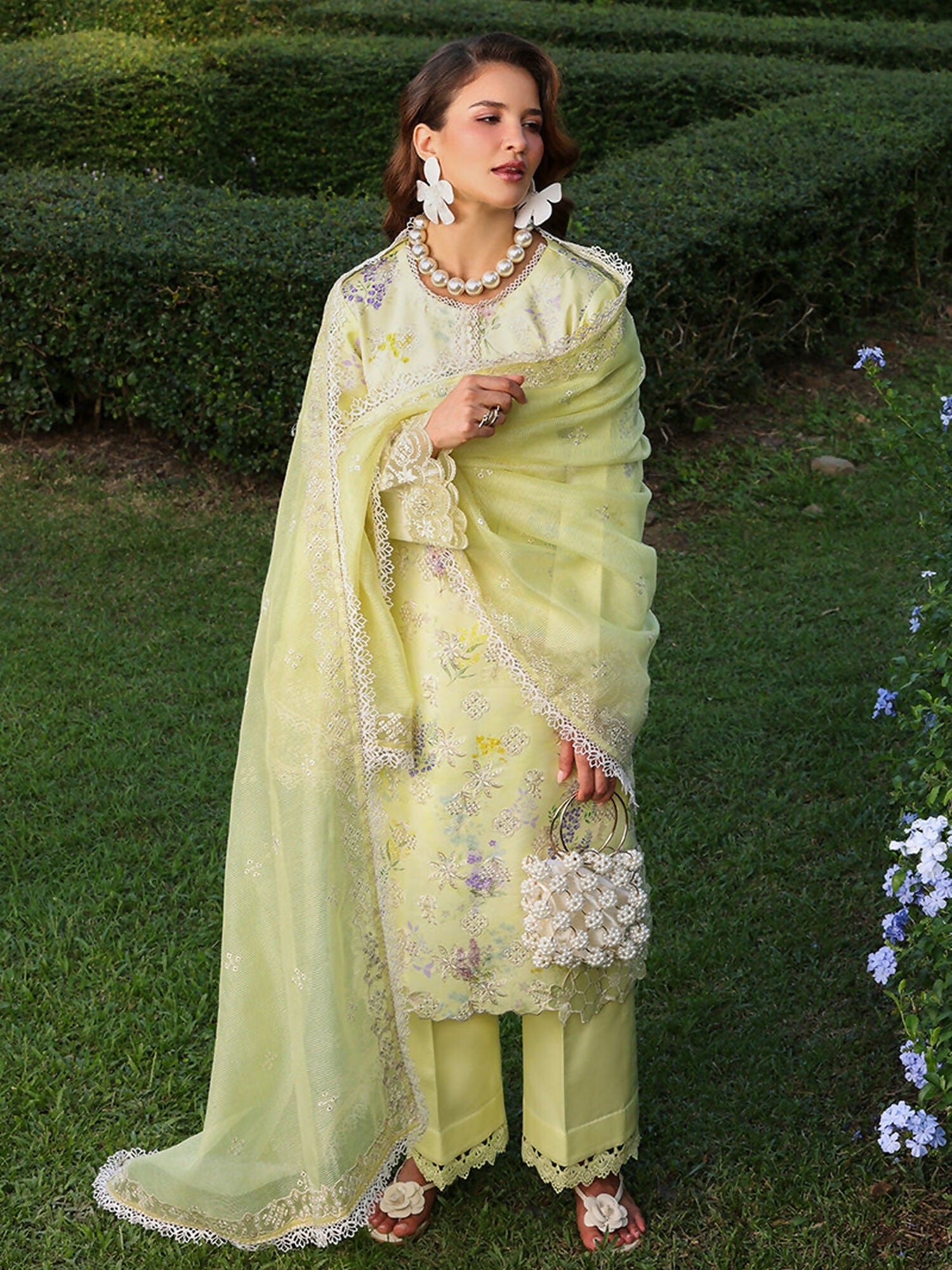 Rang Rasiya Florence Summer Edit'26 Lawn Embroidered Unstitched 3-Piece Suit-Misha