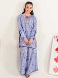 Panache Apparel Bloomie Silk Lawn Embroidered Stitched Suit-Petalie