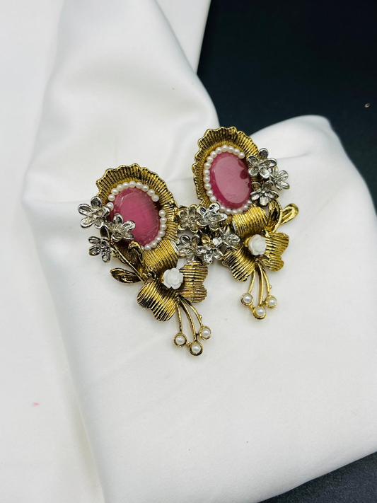 Durwaj's Statement Earrings-DW-027