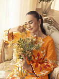 Naqsh Dune And Bloom Lawn Printed Unstitched 2-Piece Suit-Golden Bell-00131