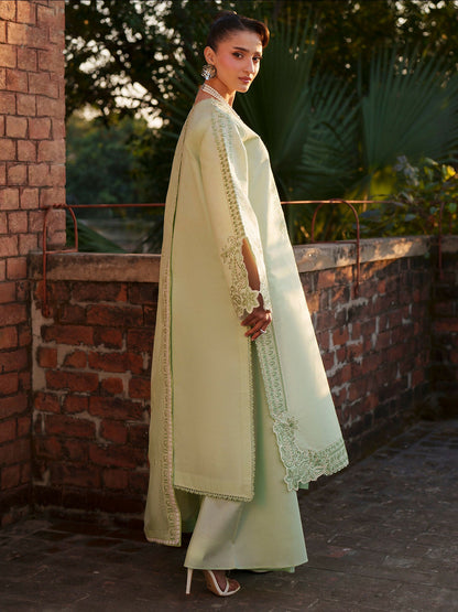 Mahnur Fiona Lawn'26 Embroidered Unstitched 3-Piece Suit-F-14