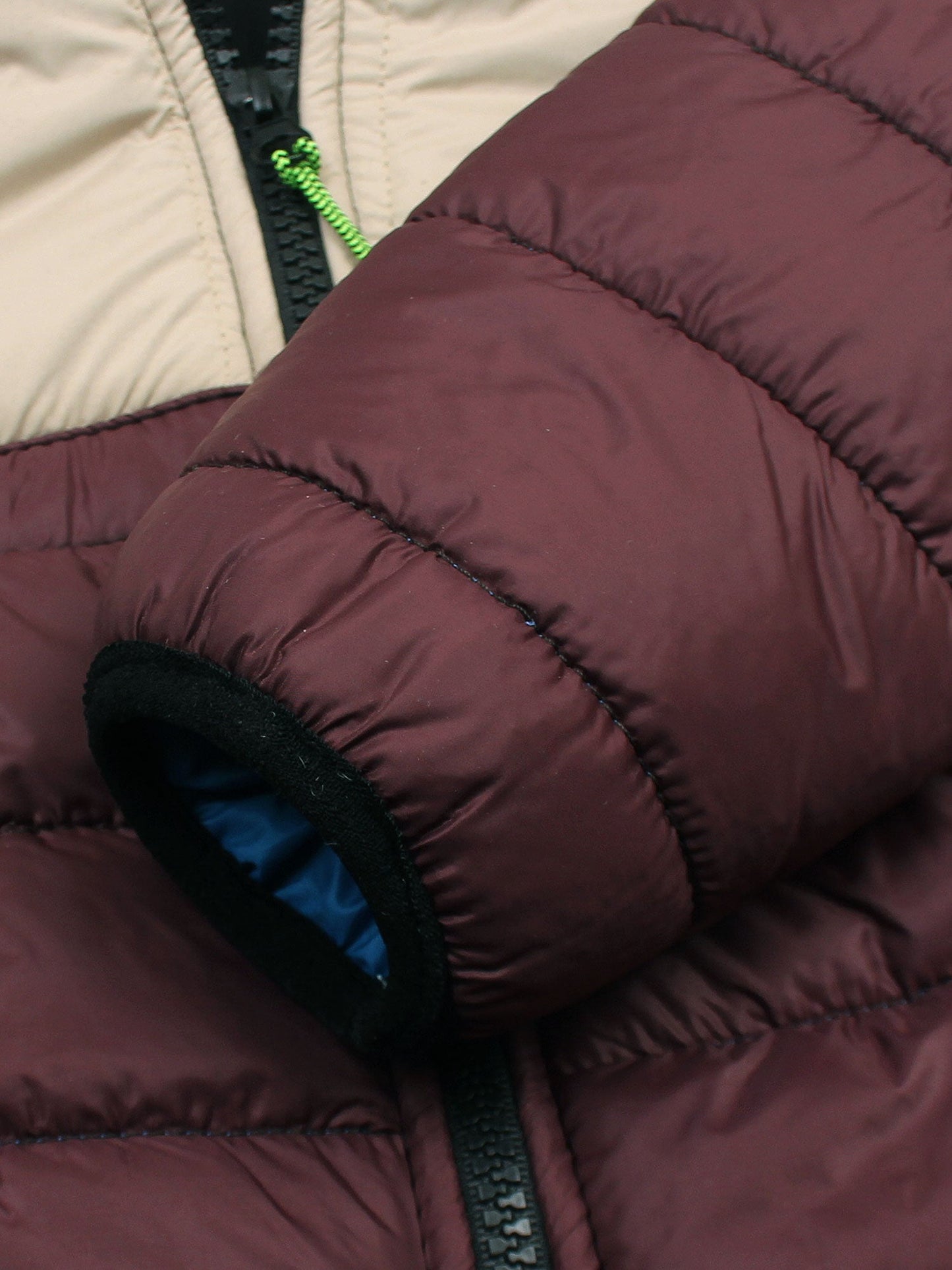 Velvour Full Sleeves Hooded Puffer Jacket-VJ010-B