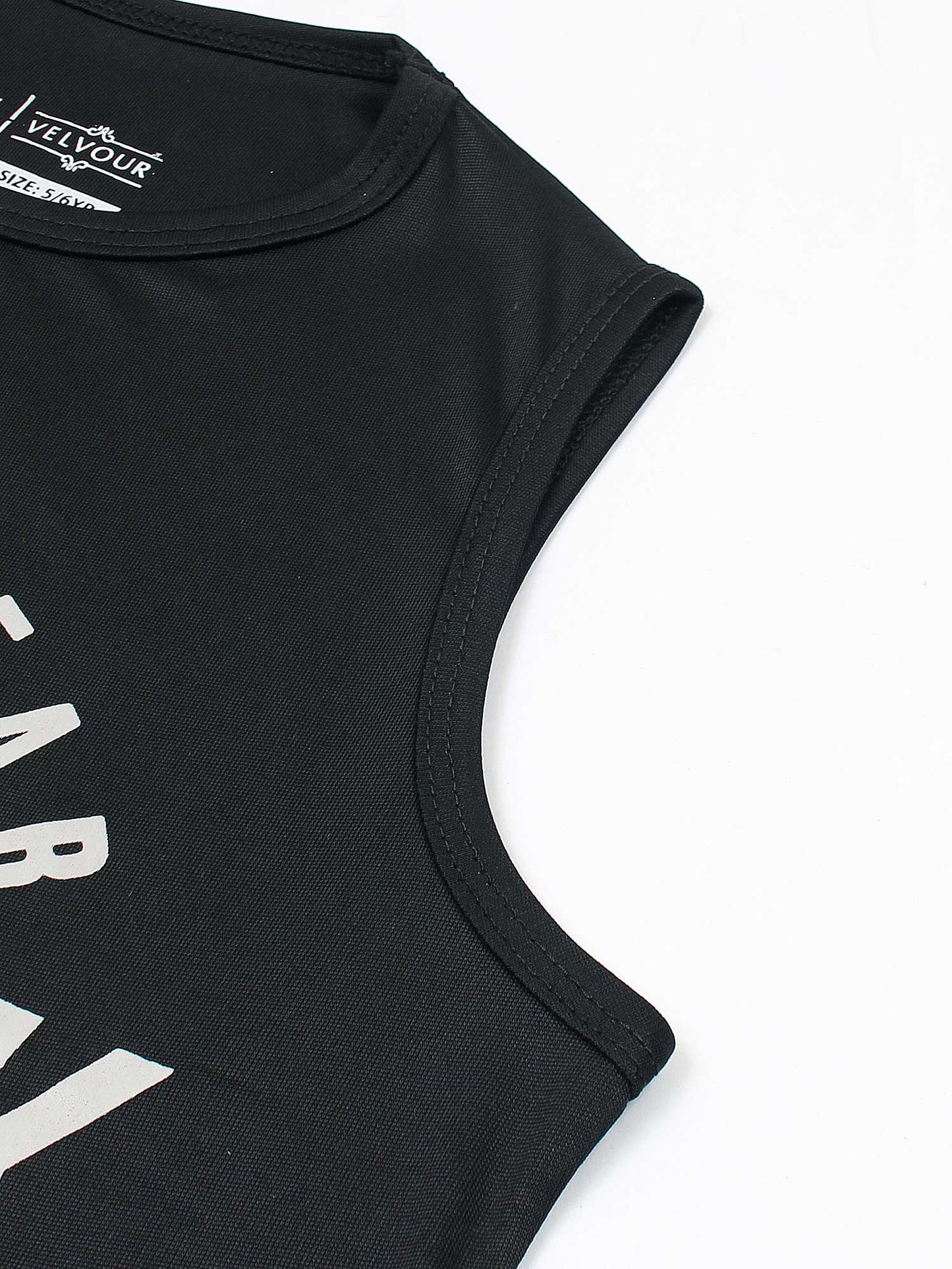 Velvour Poly Athletic Sleeveless Tracksuit-VST58-A