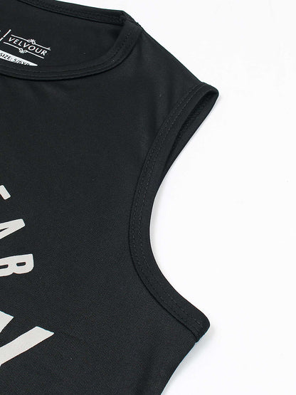 Velvour Poly Athletic Sleeveless Tracksuit-VST58-A