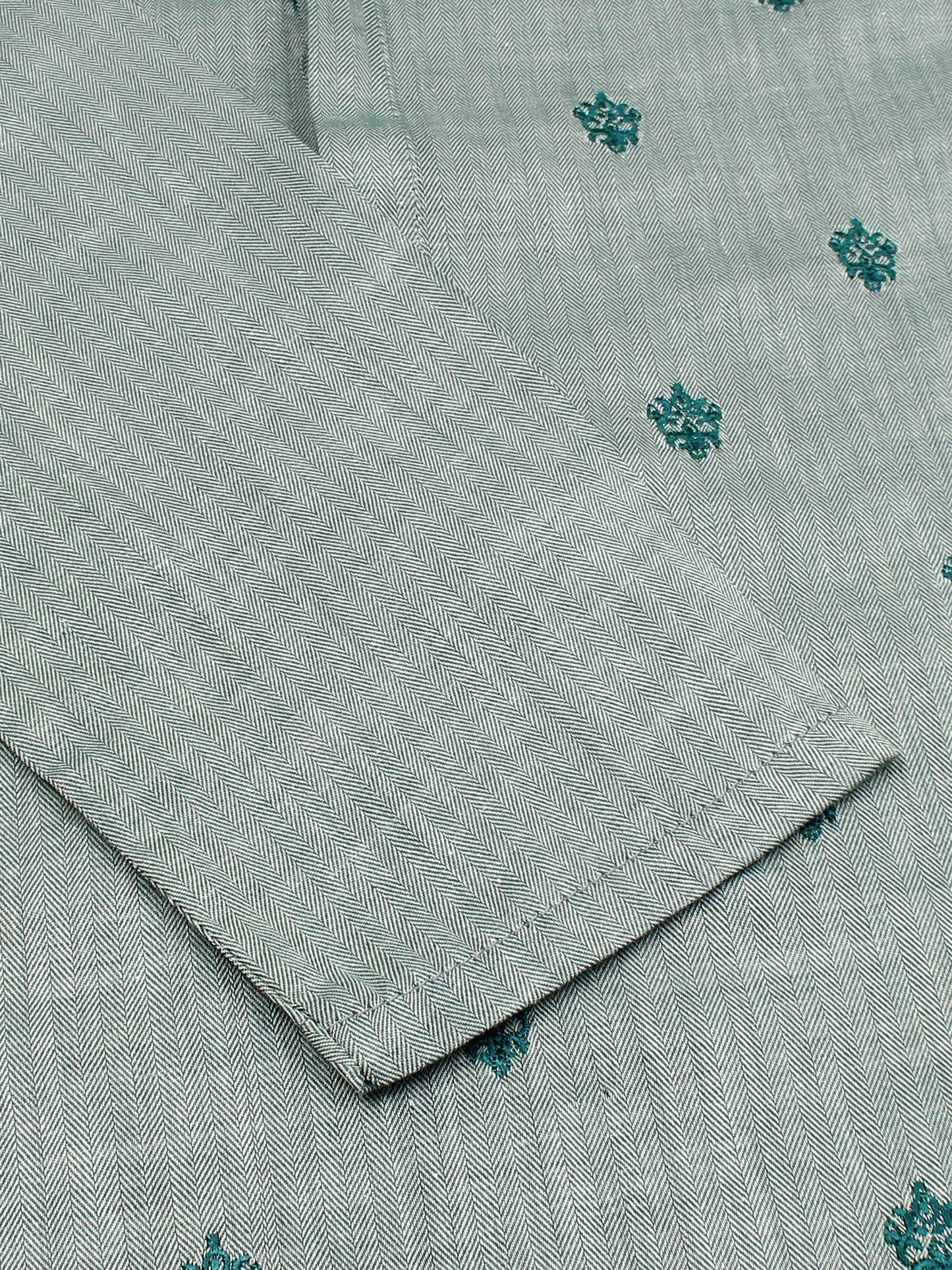 Velvour Boys Cotton Embroidered Stitched Kurta-VB196-H