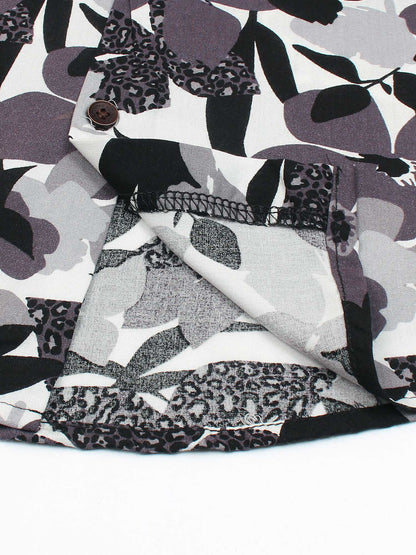 Velvour Soft Linen Printed Co-Ord Set-VC20