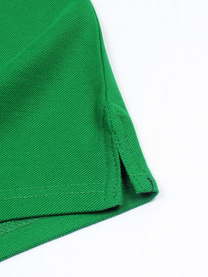 Velvour Boys Pique Tipping Collar Polo Shirt-VP11-J