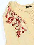 Velvour Girls Cotton Embroidered Stitched Tunic-VG105-B