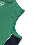 Velvour Poly Athletic Sleeveless Tracksuit-VST60-B