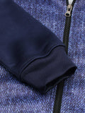 Velvour Fleece Mock Neck Tracksuit-VWT33-A