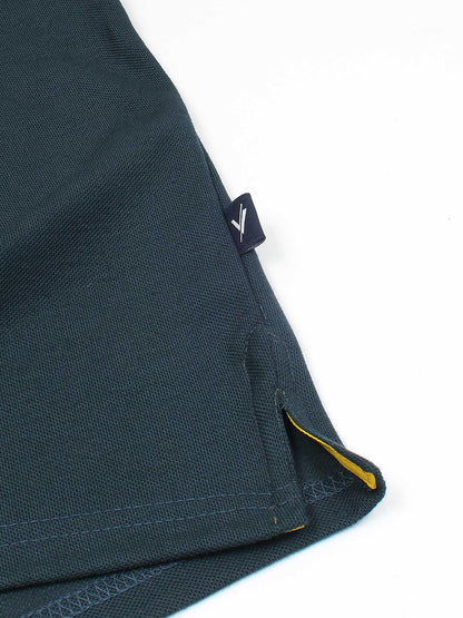 Velvour Boys Pique Tipping Collar Polo Shirt-VP11-G