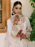 Mahnur Shanaya Luxury Lawn Embroidered Unstitched 3-Piece Suit-Elnaz