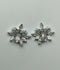 H&A Jewellery One Carat Silver Plated Stud Earrings